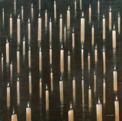 Candles on the Lake, Udaipur, India